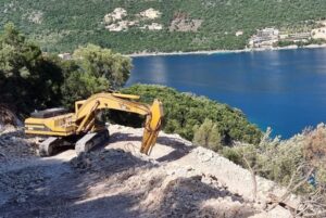 פרוייקט ביוון עם נוף לים